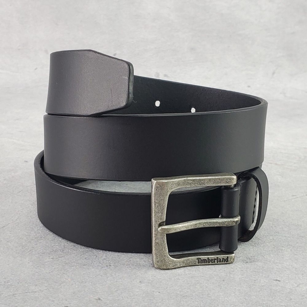Timberland Belt Men's‎ Genuine Leather Size 38 Classic Jeans Belt - Picture 2 of 9